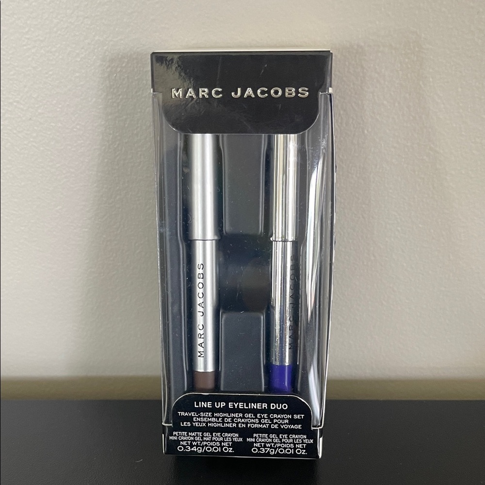 ❤️NEW!!!❤️ Marc Jacobs Line Up Eyeliner Duo — Brown & Blue eye Pencils.Loc F7.